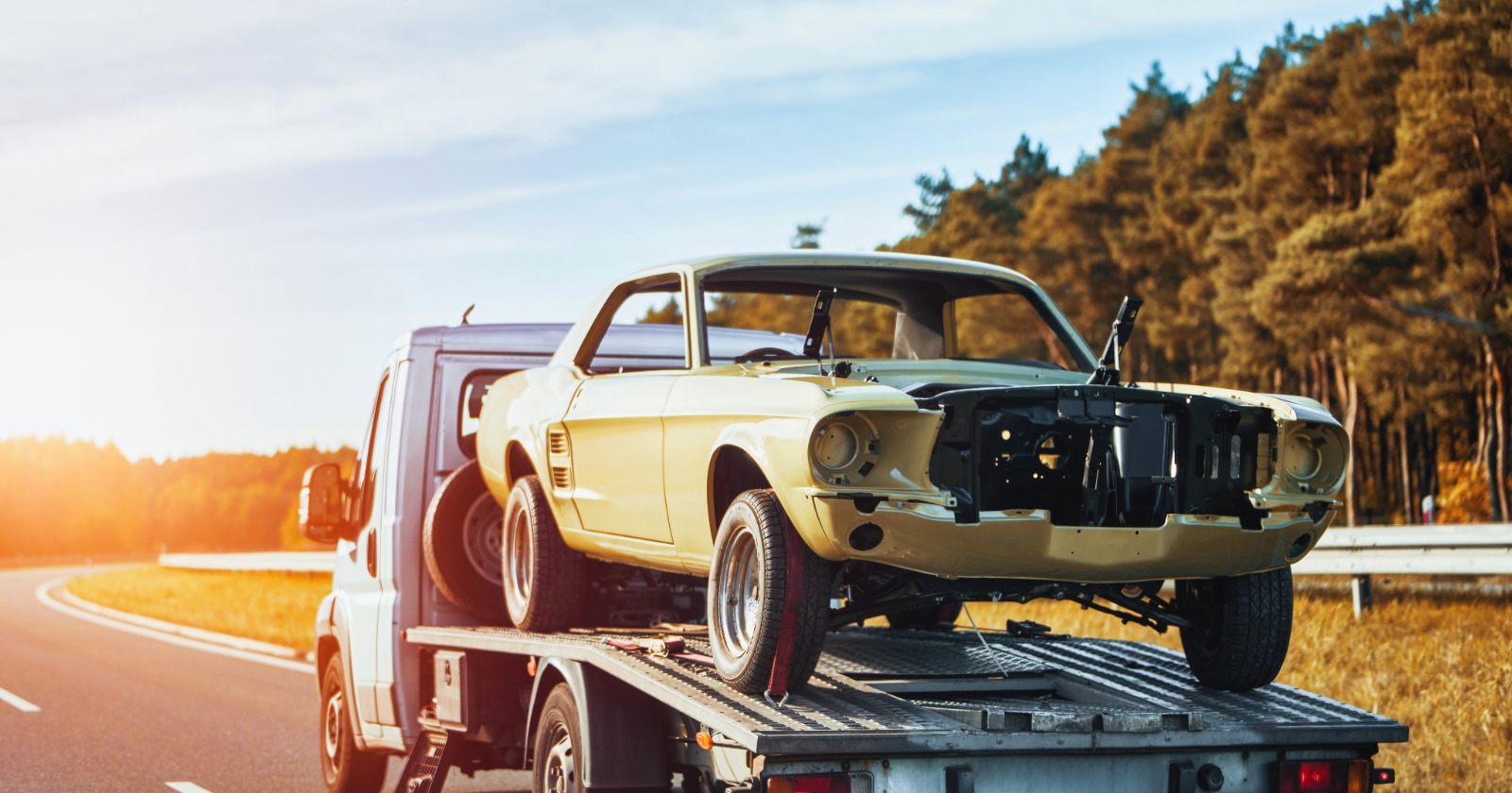 How to transfer a title on a non-running project car
