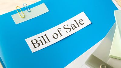 Who Keeps the Bill of Sale, the Buyer or the Seller?