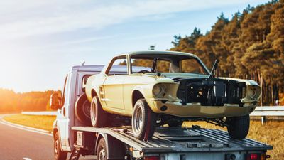 How to transfer a title on a non-running project car